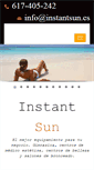 Mobile Screenshot of instantsun.es